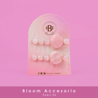 Bloom accesorio x 2 pearl (hebilla)