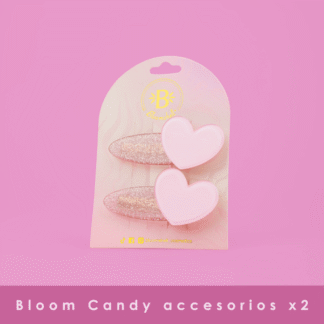 Bloom candy accesorios x 2 hebillas para cabello